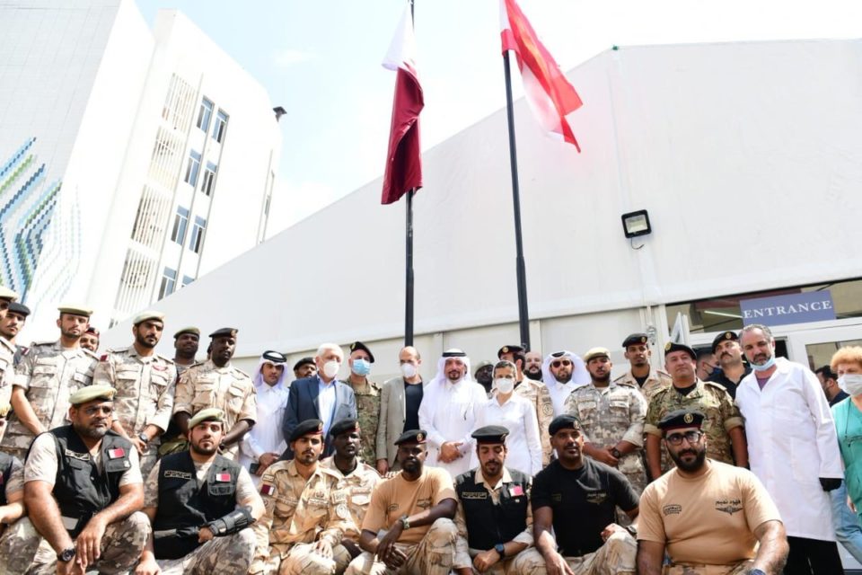 Second Qatari field hospital in Beirut inaugurated