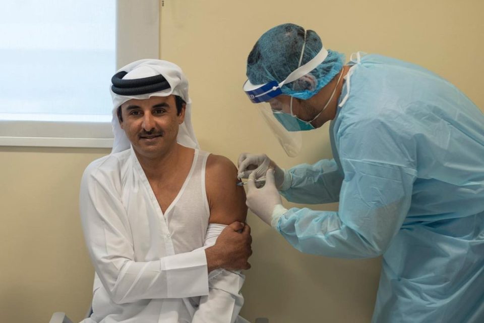 Amir receives Covid-19 vaccine