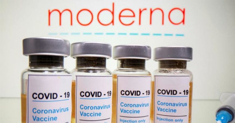 Moderna Covid-19 vaccine arrive