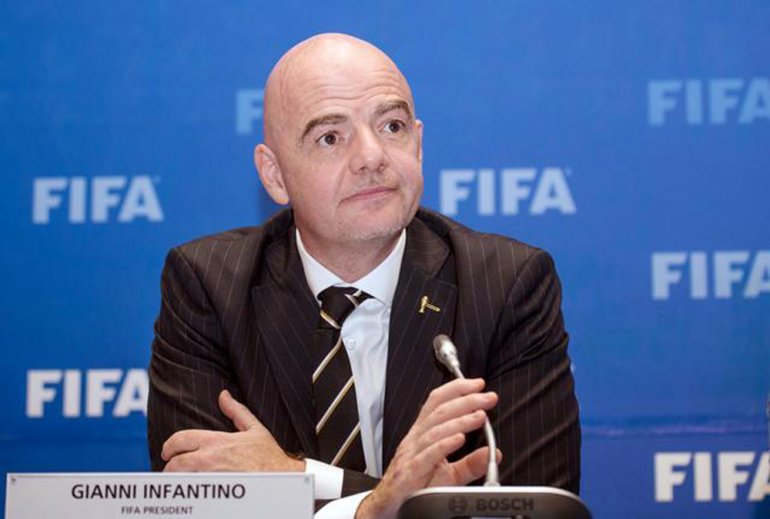 FIFA President welcomes